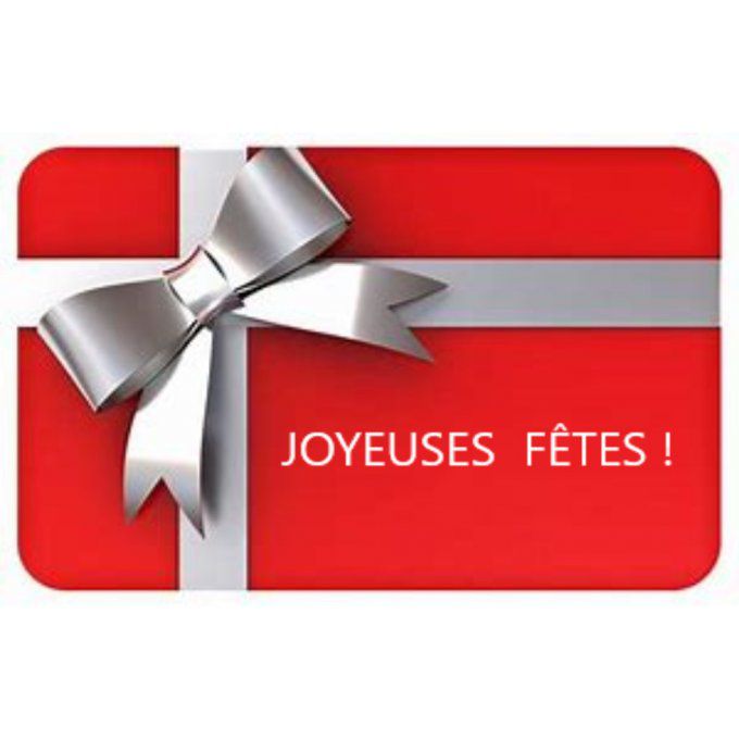 Faîtes plaisir à vos proches pour Noël avec une carte cadeau