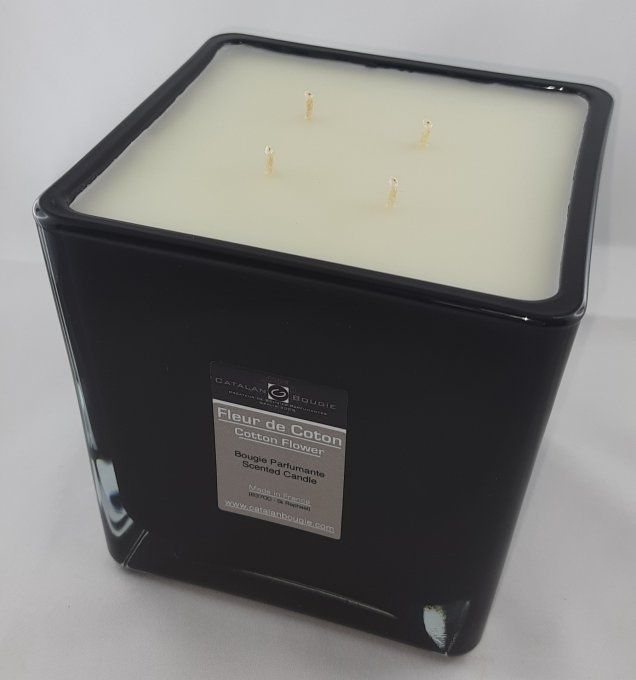 FLEUR DE COTON - 1500 g - Verre 2 couleurs aux choix